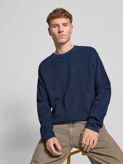 Levi's® Longsleeve mit gerippten Abschlüssen Marine 3