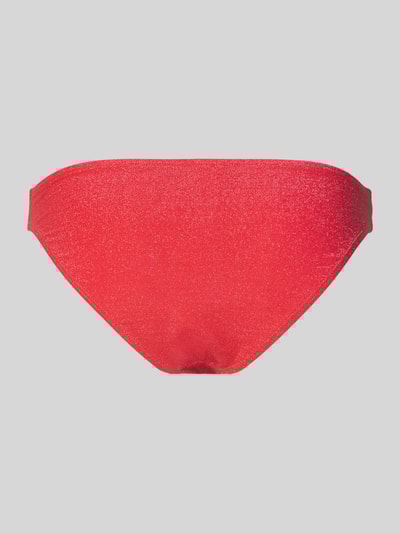 Pieces Bikinihose mit Effektgarn Modell 'LAOMI' Metallic Rot 3