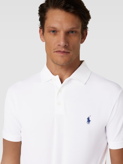 Polo Ralph Lauren Custom Fit Freizeithemd mit Button-Down-Kragen Weiss 3