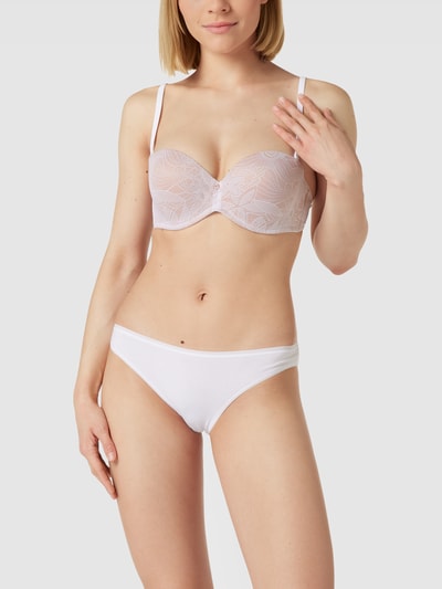 LASCANA Beha met kant, model 'Perfect Basics' Middenbruin - 1