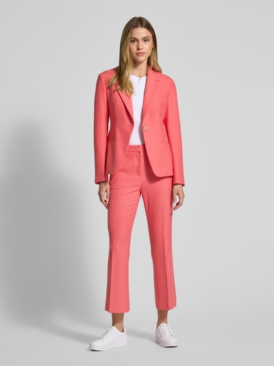 BOSS Blazer met paspelzak op de borst, model 'Jia' Felroze - 1