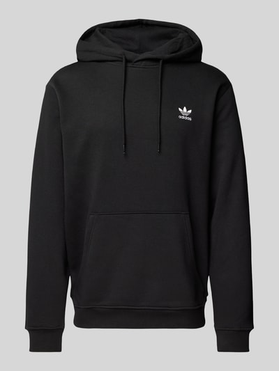 adidas Originals Hoodie mit Label-Stitching Black 1