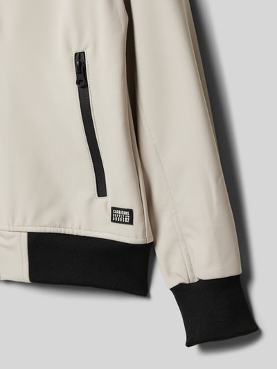 CARS JEANS Softshell-Jacke mit Reißverschlusstaschen Modell 'YONAZ' Sand 2