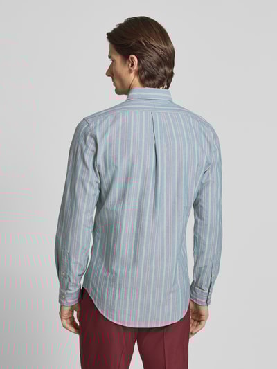 Polo Ralph Lauren Custom Fit Freizeithemd mit Button-Down-Kragen Gruen 5