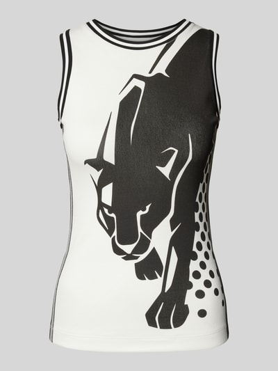 Marc Cain Tanktop mit Motiv-Print Black 2