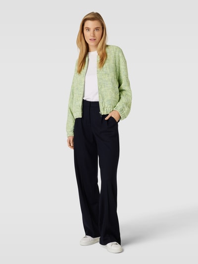 OPUS Blazer met deelbare ritssluiting, model 'Josefa' Lichtgroen - 1