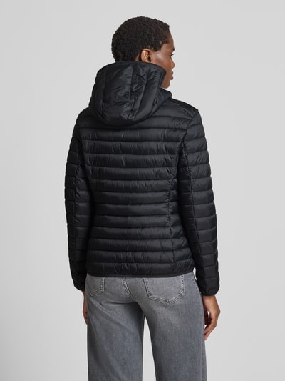 SAVE THE DUCK Gewatteerd jack met capuchon, model 'DAISY' Zwart - 5