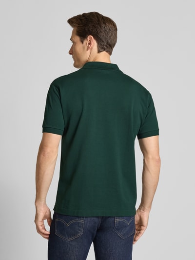 Lacoste Regular fit poloshirt van puur katoen Flessengroen - 5