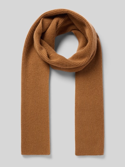 MCNEAL Sjaal van puur kasjmier Cognac - 1