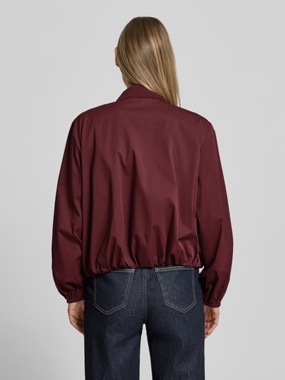 Marc O'Polo DENIM Blouson in boxy fit van katoenmix Bordeaux - 5