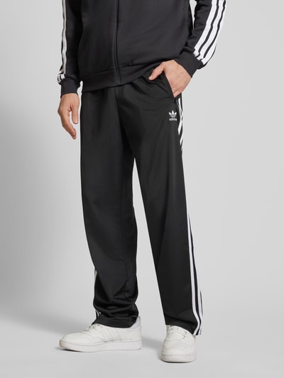 adidas Originals Regular Fit Sweatpants mit Label-Stitching Modell 'FIREBIRD' Black 4