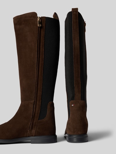 Tommy Hilfiger Laarzen van echt suède Donkerbruin - 2