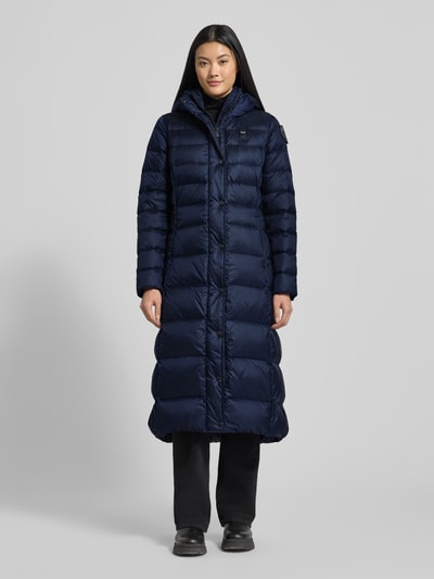 Blauer Usa Płaszcz puchowy z kapturem model ‘ANITA’ Ciemnoniebieski 4