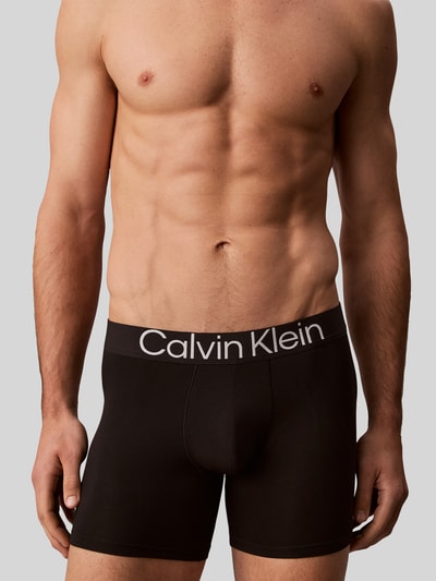 Calvin Klein Underwear Trunk aus Lyocell-Mix im 3er-Pack Black 3