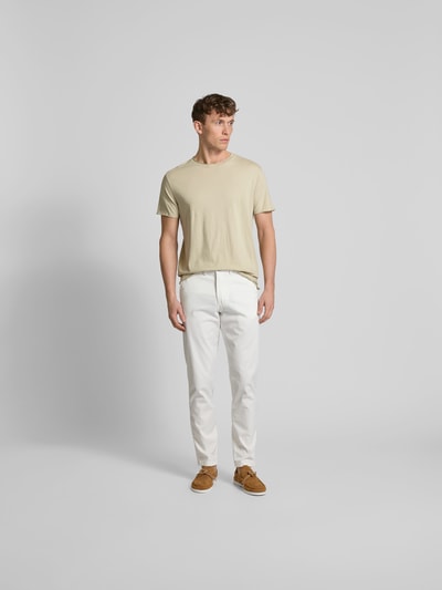 Filippa K T-Shirt aus reiner Baumwolle Offwhite 1