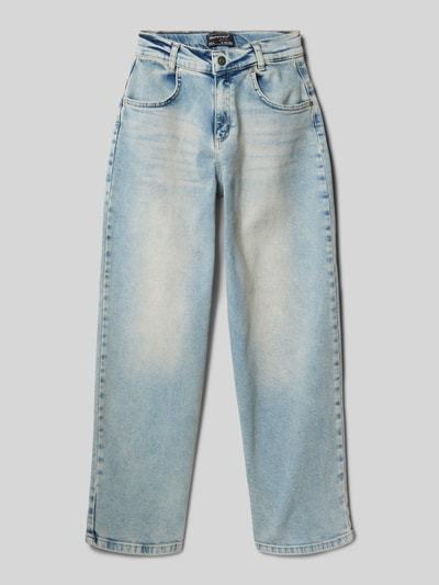 Blue Effect Jeans mit Label-Detail Hellblau 1