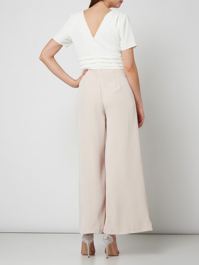 Coast Jumpsuit im zweifarbigen Design  Offwhite 4