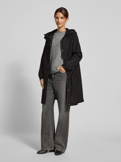 Christian Berg Woman Selection Relaxed Fit Parka mit Kapuze Black 1