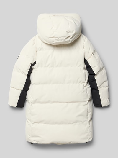 CARS JEANS Steppmantel mit Kapuze Modell 'BEALLA' Ecru 3