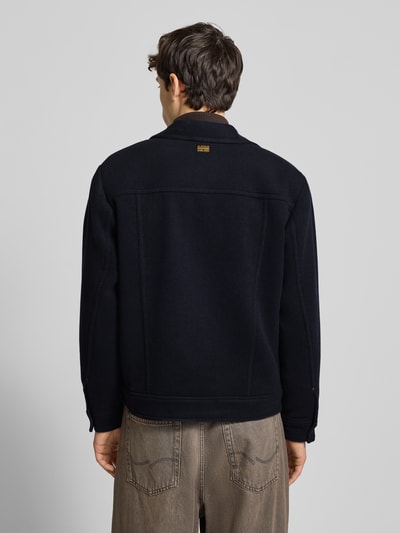 G-Star Raw Jas met kentkraag Donkerblauw - 5