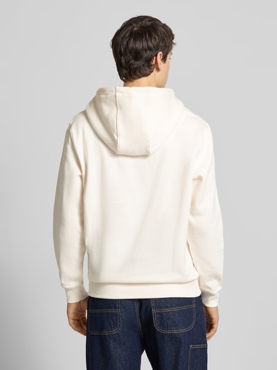 Tommy Jeans Regular fit hoodie van katoenmix Offwhite - 5