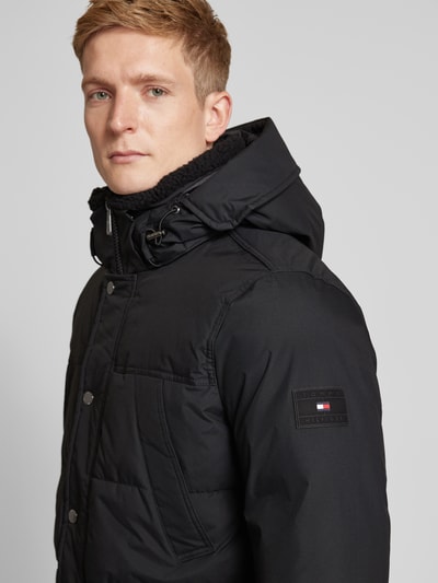 Tommy Hilfiger Parka z kapturem model ‘ROCKIE UTILITY’ Czarny 3