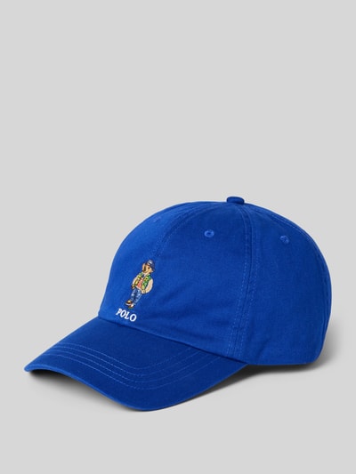 Polo Ralph Lauren Teens Czapka z daszkiem z wyhaftowanym logo Królewski niebieski 1