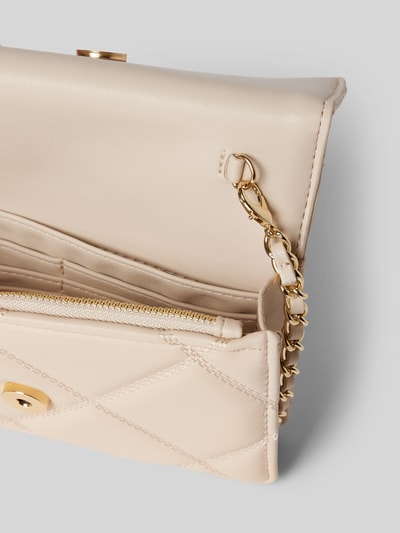 Steve Madden Handtasche mit Steppnähten Modell 'Bendue' Offwhite 5