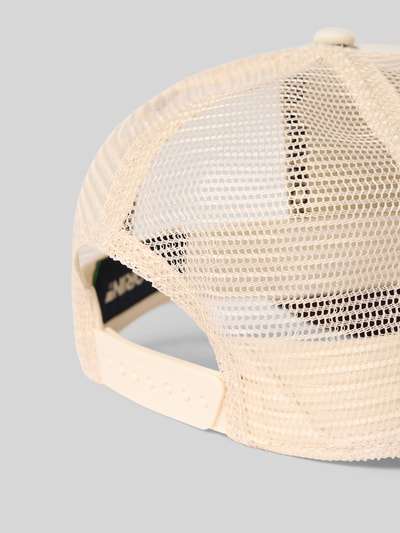 Produktfoto, Größenverstellbare Trucker Cap Modell 'Deadly Scorpion' von GOORIN BROS., beiger Material-Mix mit Mesh, verstärkter Schirm, sichtbares Stitching