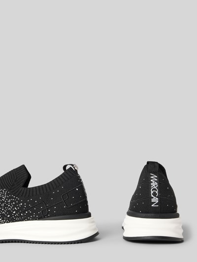 Marc Cain Bags & Shoes Sneakers in comfortmodel met profielzool Zwart - 2