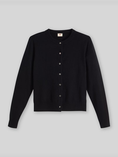 Levi's® Regular Fit Strickjacke aus Baumwoll-Mix Black 2
