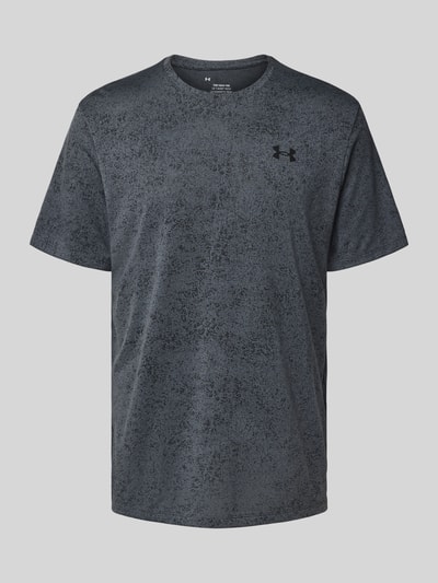 Under Armour Regular fit T-shirt met logoprint, model 'Tech' Grafiet - 2