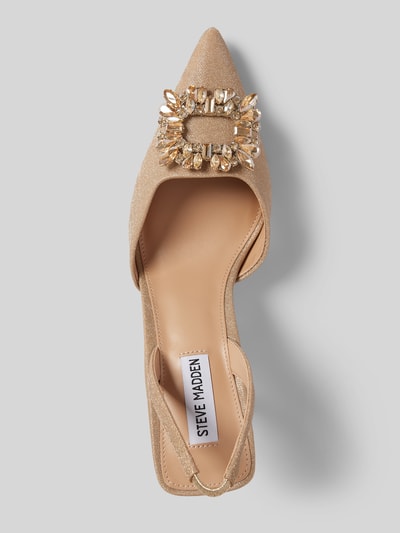 Steve Madden Pumps mit Ziersteinbesatz Modell 'NEALA' Gold 3