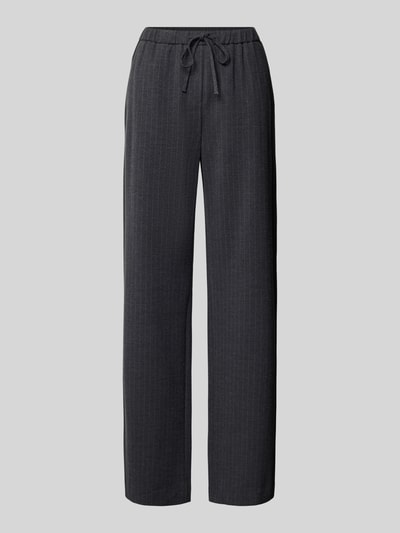 OPUS straight fit broek met tunnelkoordbund Middengrijs - 1