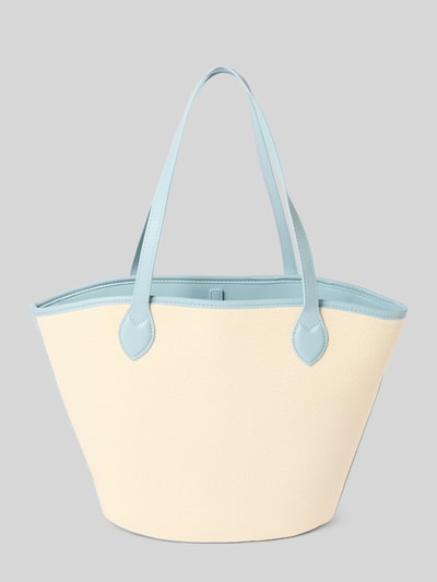 VALENTINO BAGS Shopper mit Logo-Applikation Modell 'COVENT' Bleu 3