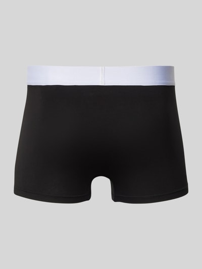 Diesel Boxershort met elastische band met logo in een set van 3 stuks, model 'DAMIEN' Zwart - 3