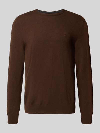 Polo Ralph Lauren Gebreide pullover met ribboorden Chocoladebruin - 2