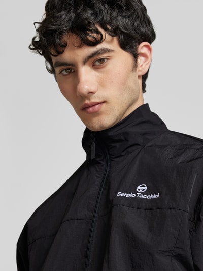 SERGIO TACCHINI Trainingsjacke mit Stehkragen Modell 'NAYLA' Black 3