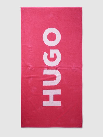 HUGO Handtuch aus Frottee Pink 2