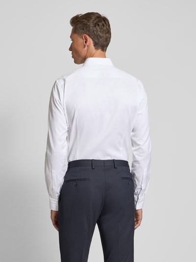 HUGO Slim Fit Businesshemd aus reiner Baumwolle Modell 'KENNO' Weiss 5