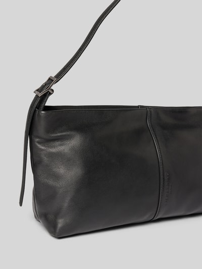 LIEBESKIND BERLIN Schoudertas van echt leer, model 'Fiona' Zwart - 3