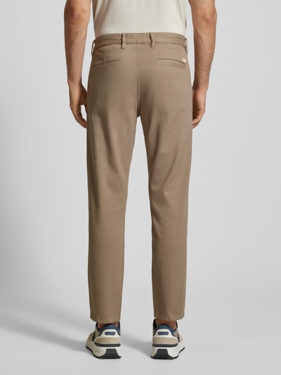 BOSS Orange Chino met Franse steekzakken Hazelnoot - 5