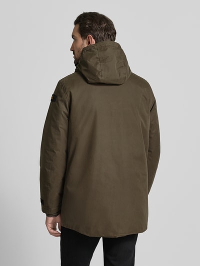 PME Legend Parka mit Kapuze Oliv 5