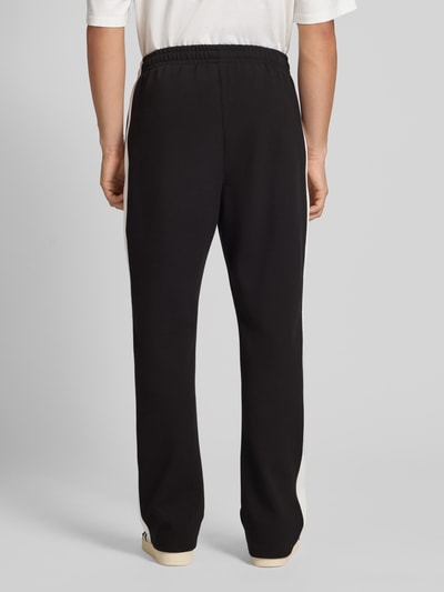 KARL KANI Regular Fit Sweatpants mit Label-Print Black 5