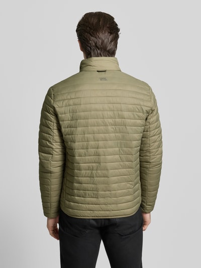 camel active Kurtka pikowana ze stójką Khaki 5
