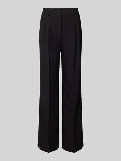 Smith and Soul Wide Leg Stoffhose mit Bundfalten Black 2