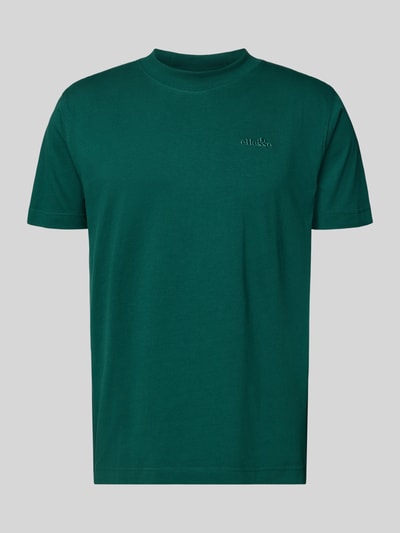 Ellesse T-shirt met labelstitching en ronde hals Donkergroen - 2