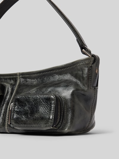 LIEBESKIND BERLIN Crossbody Bag in Leder-Optik Anthrazit 3