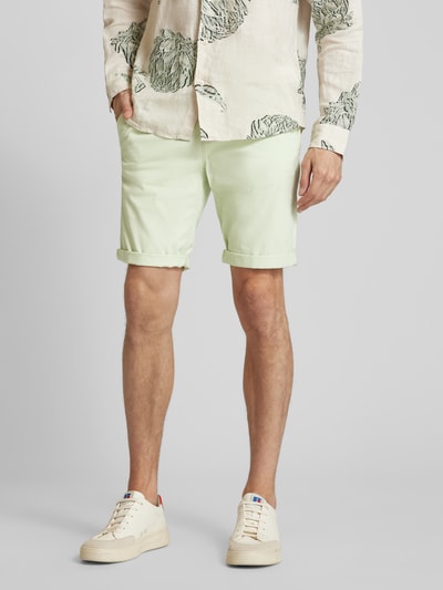 Tom Tailor Slim Fit Chinoshorts mit Eingrifftaschen Mint 4