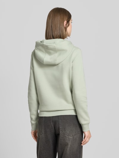 Tommy Jeans Regular fit hoodie van katoenmix Rietgroen - 5